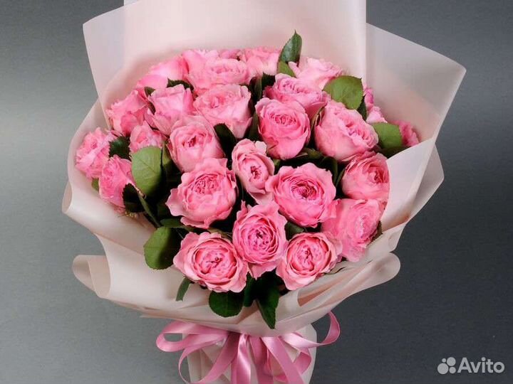 Розы. Букет из 25 роз