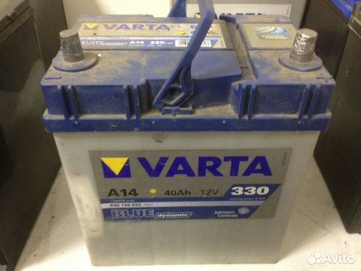 40Ач Аккумулятор Б/у Varta A14