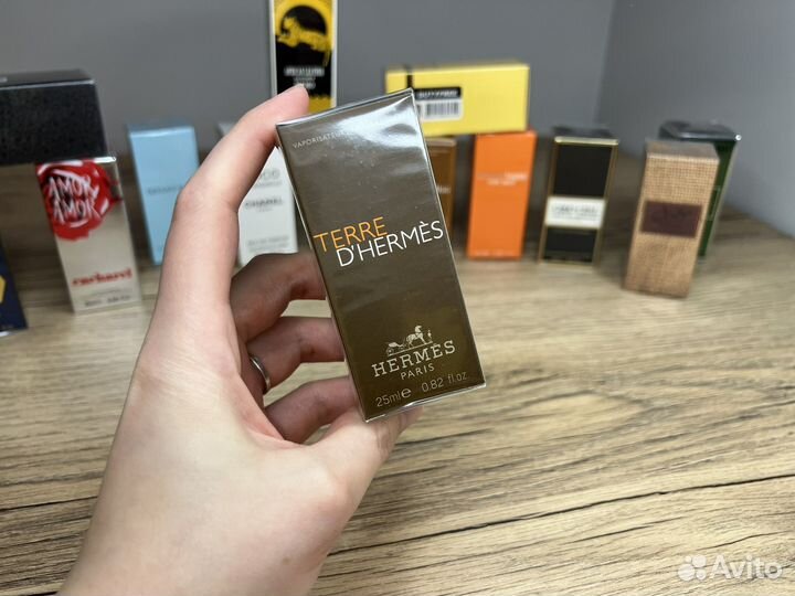 Тестер Hermes terre мужские духи 25мл