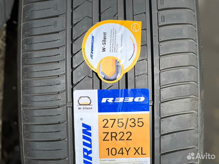 Winrun R330 275/35 R22 и 315/30 R22