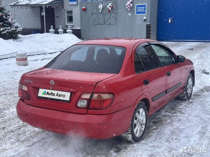 Nissan Almera 1.8 AT, 2004, 283 000 км