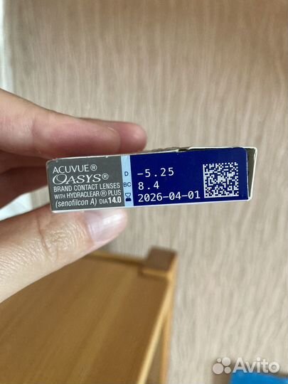 Линзы контактные acuvue oasys двухнедельные