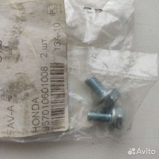 Болты с фланцами на honda