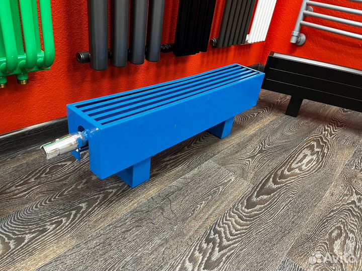 Низкие напольные радиаторы отопления