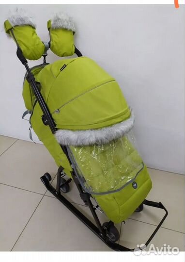 Детские санки коляска ника