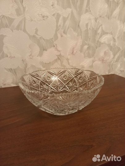 Хрустальная посуда СССР