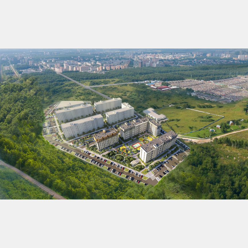 2-к. квартира, 59 м², 9/9 эт.