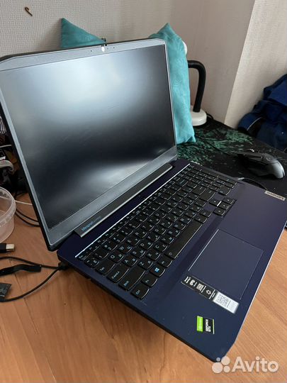 Мощный игровой ноутбук с подсветкой клавиатуры