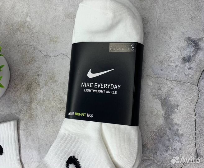 Носки Nike Ankle белые оригинал