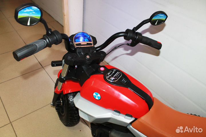 Новый детский электромотоцикл