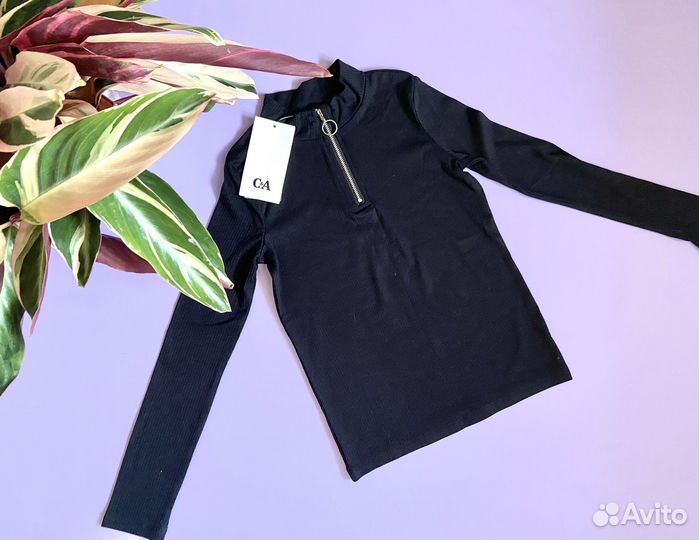 Лонгслив для девочки 128