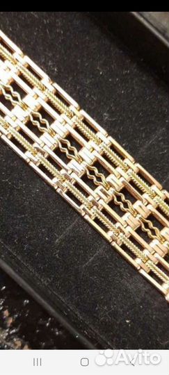Золотой браслет-цепь. От4990р/грамм
