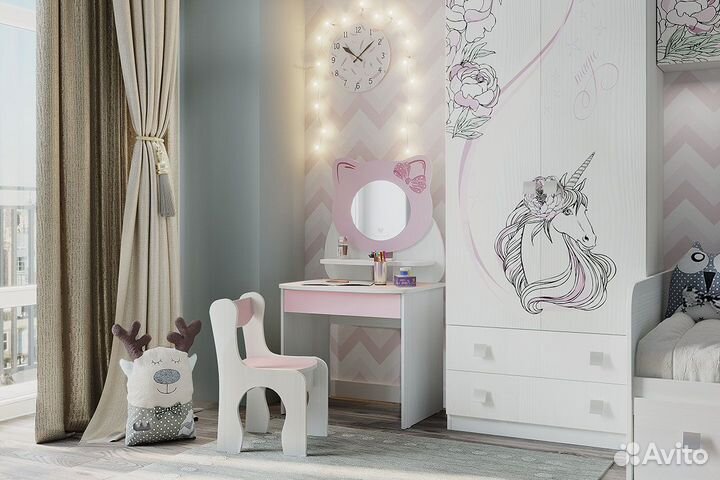 Набор детский Котенок, розовый