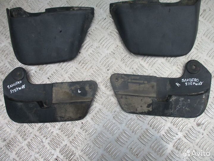 Комплект брызговиков Рено Сандеро Степвей 4шт