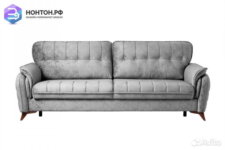 Диван тик-так Дорис серый