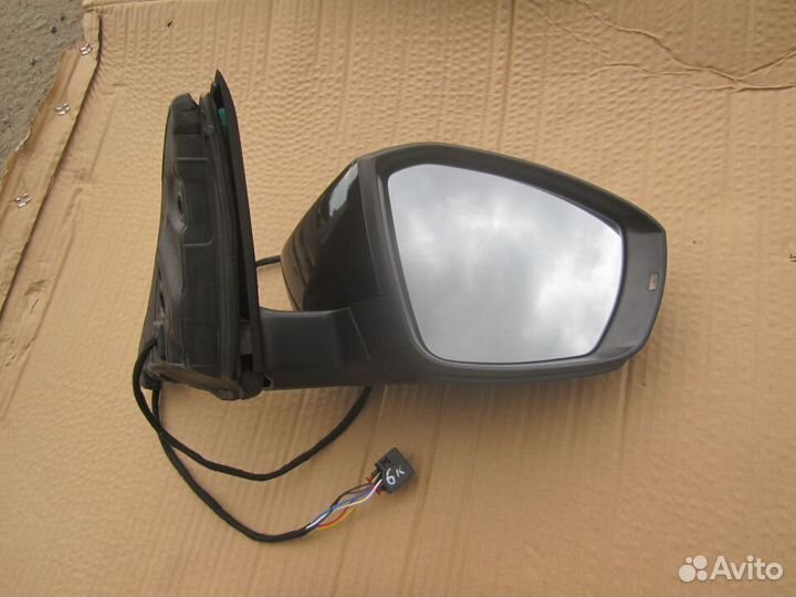 Зеркало правое 6 кон Аналог Skoda Octavia A7 13-19