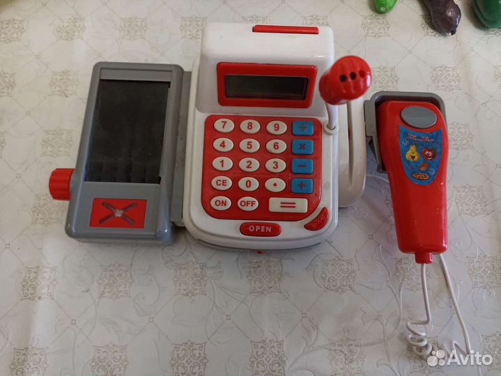 Детские игрушки касса