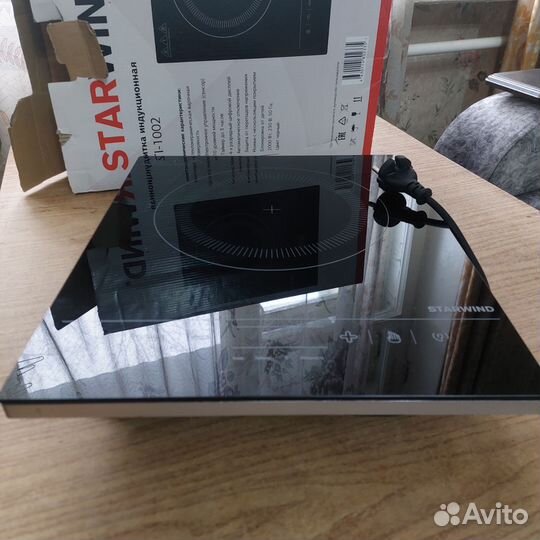 Индукционная плита 2 конфорки настольная