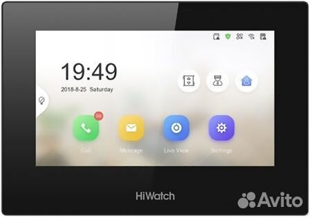 Гибридный IP-видеодомофон HiWatch VDP-H3212WB