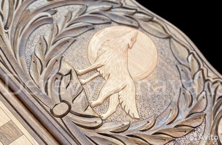 Нарды резные 