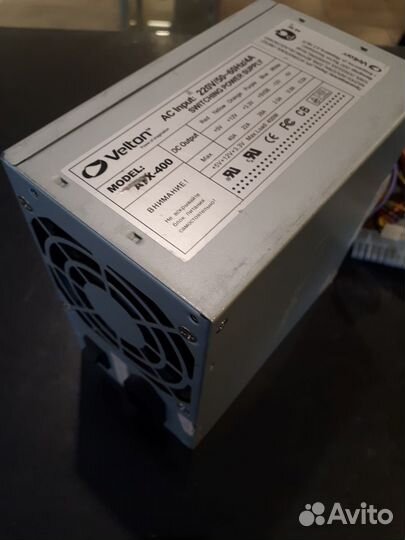 ATX 400W Velton atx-400 Гарантия