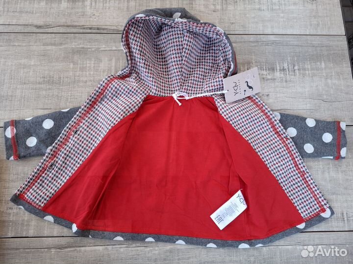 Кофта для девочки новая размеры 68 и 80