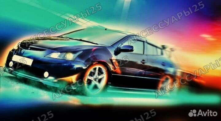 Реснички на фары Toyota Will VS (Вилл) 2001-2004г