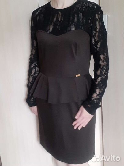 Платье с баской Aron 44-46