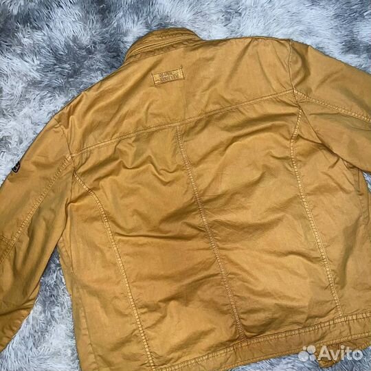 Винтажная куртка Globe-trotter в мото стиле