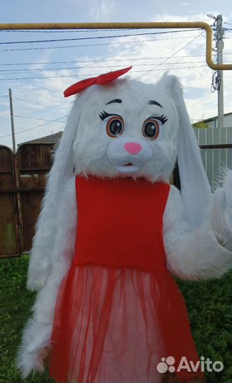 Поздравление от мишки и зайки