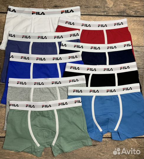 Трусы мужские боксеры fila