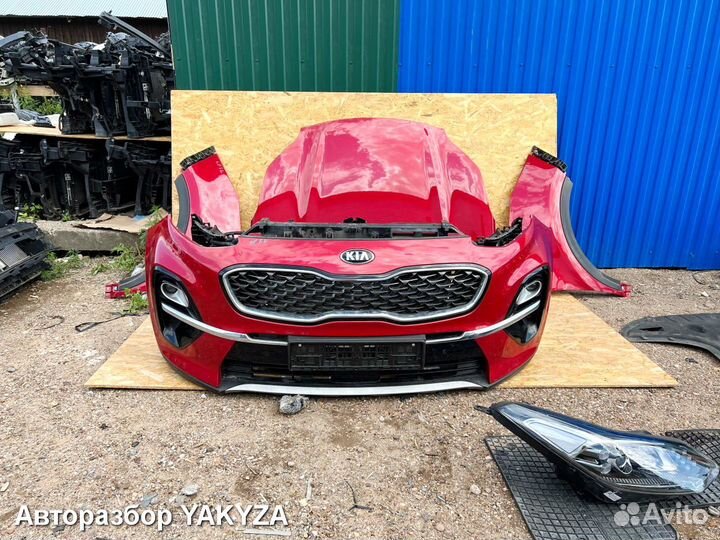 Ноускат Киа Спортейдж 4 2018-2023 морда в сборе