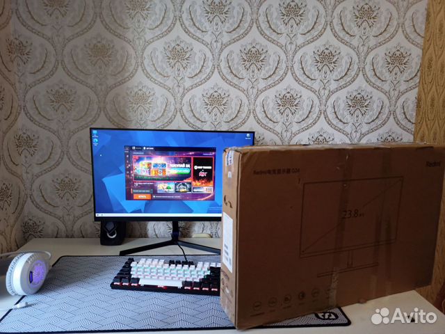 Игровой монитор 165hz Xiaomi Redmi G24 объявление продам