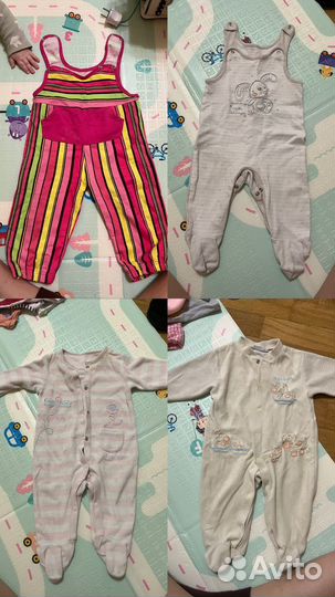 Детские вещи пакетом на девочку 6-9 мес