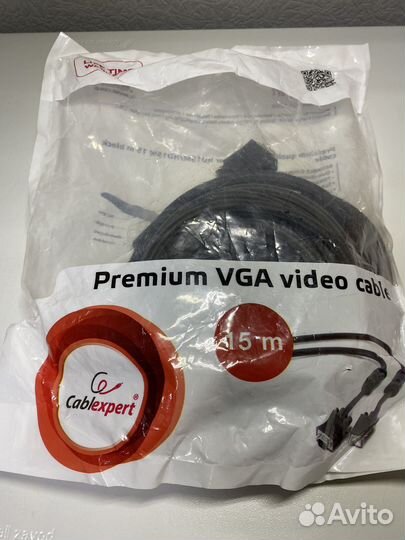 Cablexpert VGA CC-ppvga-10M-B и CC-ppvga-15M-B