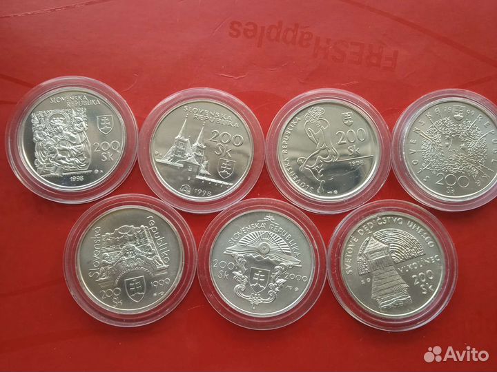 Иностранные монеты серебро