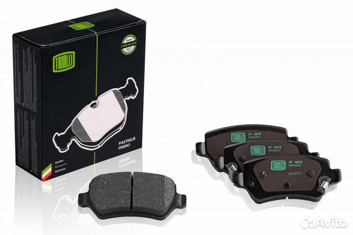 PF0879 Колодки торм. для а / м opel astra h (04)
