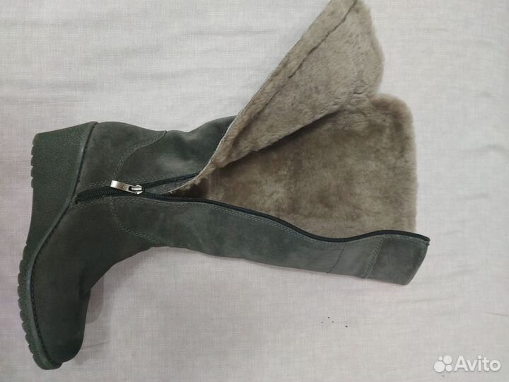 Сапоги женские зимние натуральная кожа