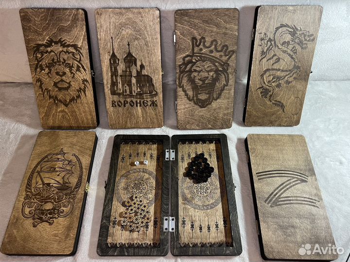 Нарды ручной работы из дерева