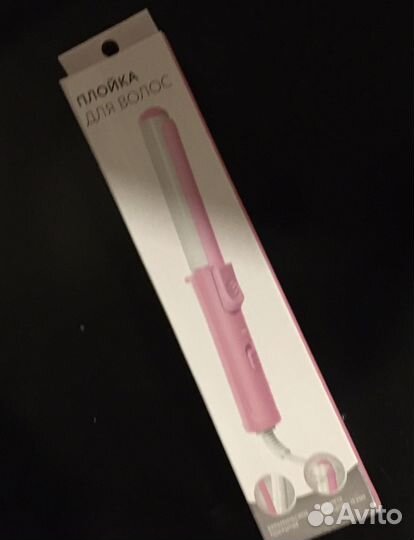 Плойка для волос Новая, розовый