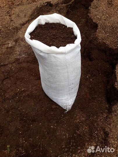 Конский навоз, перегной в мешках (50 л)