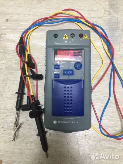 Мегаомметр цифровой Е6-24