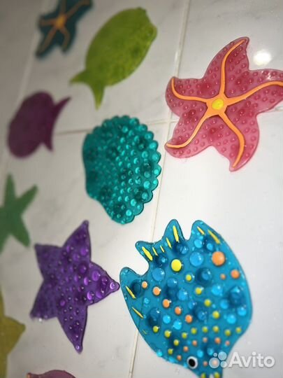 Мини коврики в ванную 11 шт