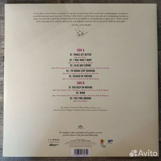 Celebrating Jon Lord. The Rock Legend. Vol.1 2018