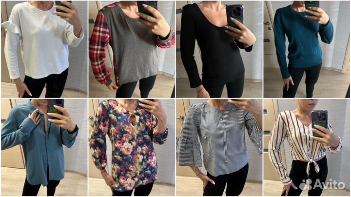 Женские кофты пакетом от 5шт по 150 за вещь