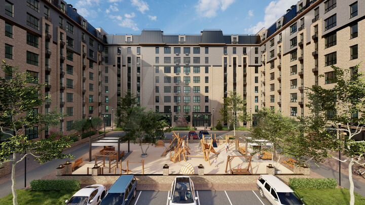 2-к. квартира, 81,9 м², 3/8 эт.