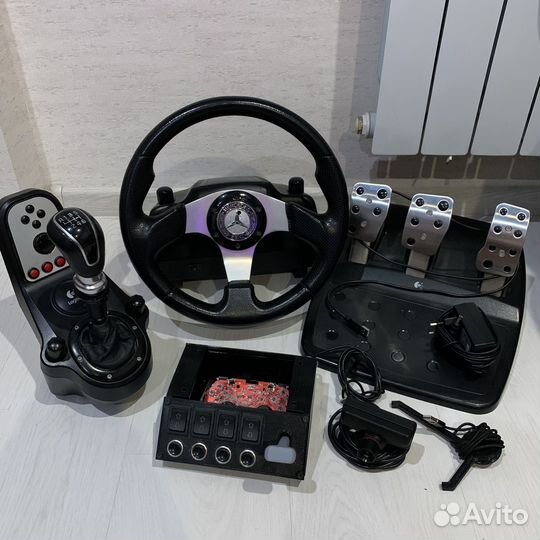 Игровой руль Logitech G27 MOD для ETS