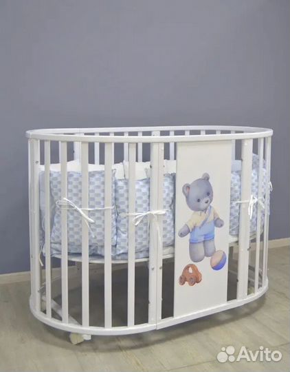 Кровать для новорожденных / детская кровать новая