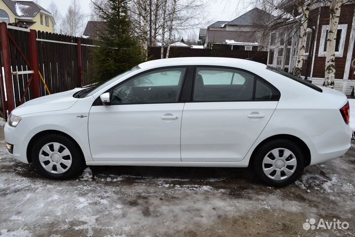 Skoda Rapid 1.6 МТ, 2018, 150 000 км