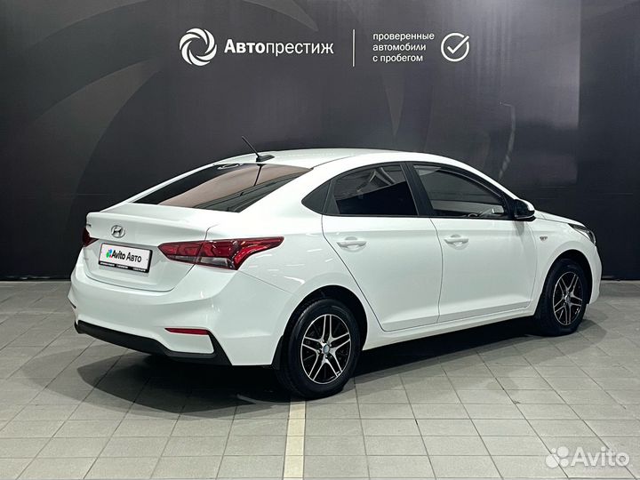 Hyundai Solaris 1.4 МТ, 2019, 77 000 км